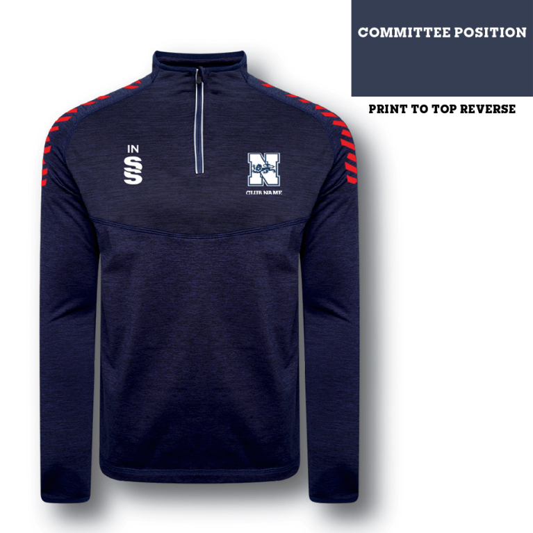 1/4 Zip Dual Performance Top : Navy