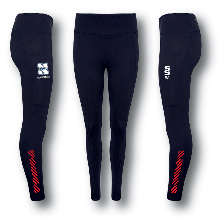 Performance Full Length Leggings : Navy