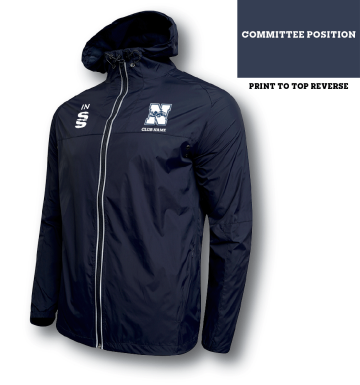Dual Full Zip Training Jacket : Navy
