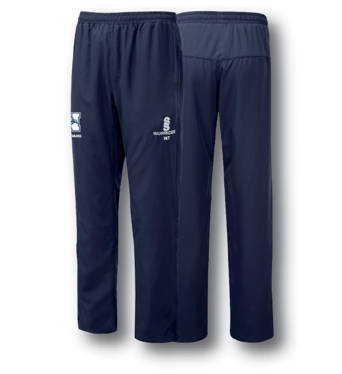Women's Poplin Track Pant : Navy
