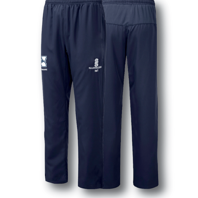 Women's Poplin Track Pant : Navy